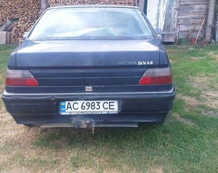 Синій Пежо 605, об'ємом двигуна 3 л та пробігом 227 тис. км за 1100 $, фото 3 на Automoto.ua