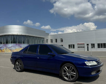 Синий Пежо 605, объемом двигателя 3 л и пробегом 228 тыс. км за 4500 $, фото 1 на Automoto.ua