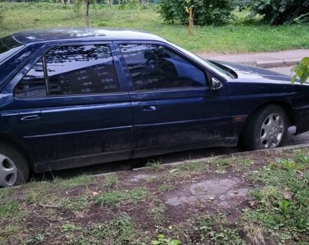Синий Пежо 605, объемом двигателя 2 л и пробегом 480 тыс. км за 1150 $, фото 4 на Automoto.ua