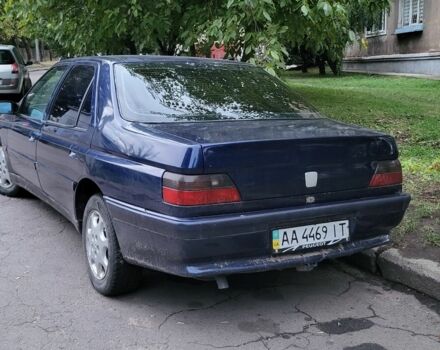 Синий Пежо 605, объемом двигателя 2 л и пробегом 480 тыс. км за 1150 $, фото 2 на Automoto.ua