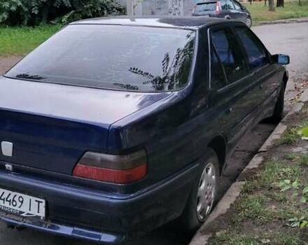 Синий Пежо 605, объемом двигателя 2 л и пробегом 480 тыс. км за 1500 $, фото 4 на Automoto.ua