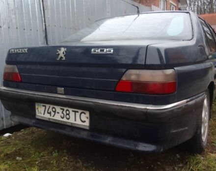 Синий Пежо 605, объемом двигателя 0 л и пробегом 300 тыс. км за 950 $, фото 7 на Automoto.ua