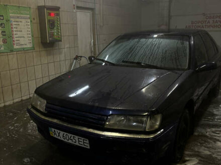 Синий Пежо 605, объемом двигателя 2 л и пробегом 350 тыс. км за 1400 $, фото 1 на Automoto.ua