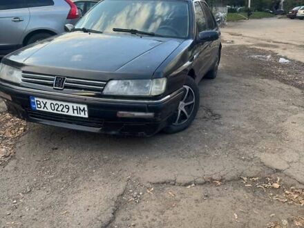 Синий Пежо 605, объемом двигателя 2 л и пробегом 100 тыс. км за 999 $, фото 1 на Automoto.ua