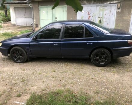 Синий Пежо 605, объемом двигателя 2 л и пробегом 345 тыс. км за 1200 $, фото 1 на Automoto.ua