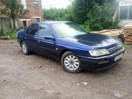 Синий Пежо 605, объемом двигателя 2 л и пробегом 500 тыс. км за 1100 $, фото 1 на Automoto.ua