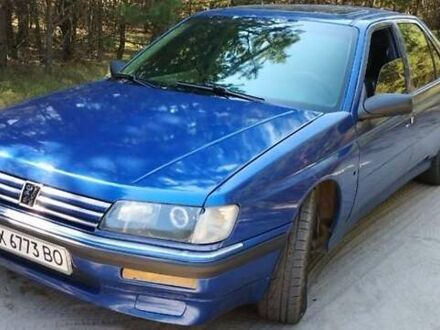 Синий Пежо 605, объемом двигателя 2 л и пробегом 300 тыс. км за 2700 $, фото 1 на Automoto.ua
