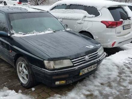 Синий Пежо 605, объемом двигателя 2 л и пробегом 350 тыс. км за 800 $, фото 1 на Automoto.ua