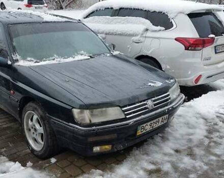Синий Пежо 605, объемом двигателя 2 л и пробегом 350 тыс. км за 800 $, фото 1 на Automoto.ua