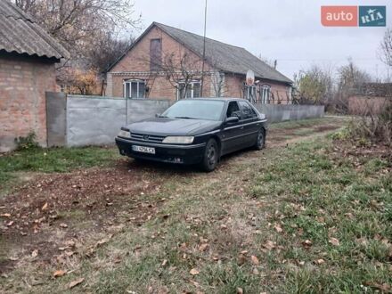 Пежо 605 1991 в Лубнах на Automoto.ua Синий Пежо 605, объемом двигателя 3 л и пробегом 270 тыс. км за 1800 $, фото 1 на Automoto.ua