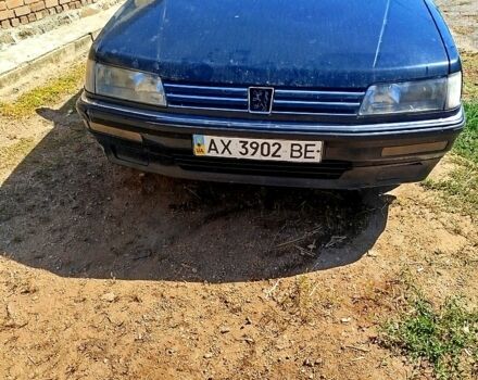 Синій Пежо 605, об'ємом двигуна 2 л та пробігом 140 тис. км за 1000 $, фото 1 на Automoto.ua