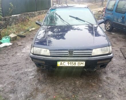 Синий Пежо 605, объемом двигателя 0 л и пробегом 300 тыс. км за 1400 $, фото 1 на Automoto.ua