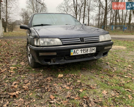 Синій Пежо 605, об'ємом двигуна 2.14 л та пробігом 350 тис. км за 1400 $, фото 1 на Automoto.ua