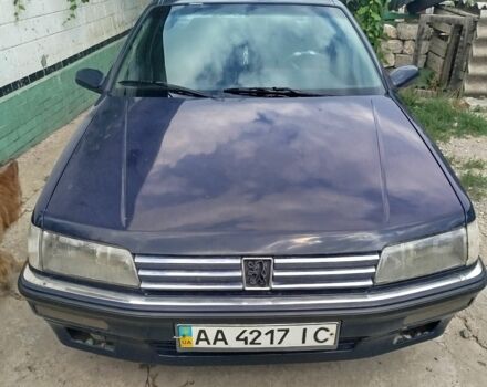 Синій Пежо 605, об'ємом двигуна 2 л та пробігом 148 тис. км за 1500 $, фото 1 на Automoto.ua