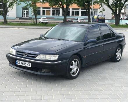 Синий Пежо 605, объемом двигателя 2 л и пробегом 350 тыс. км за 1500 $, фото 1 на Automoto.ua