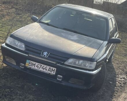 Синий Пежо 605, объемом двигателя 2 л и пробегом 444 тыс. км за 2400 $, фото 1 на Automoto.ua