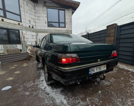 Зеленый Пежо 605, объемом двигателя 2 л и пробегом 350 тыс. км за 650 $, фото 6 на Automoto.ua