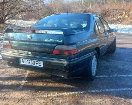 Зелений Пежо 605, об'ємом двигуна 3 л та пробігом 230 тис. км за 1600 $, фото 4 на Automoto.ua