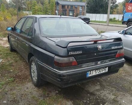 Зеленый Пежо 605, объемом двигателя 2.98 л и пробегом 290 тыс. км за 949 $, фото 7 на Automoto.ua