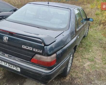 Зеленый Пежо 605, объемом двигателя 2.98 л и пробегом 290 тыс. км за 949 $, фото 6 на Automoto.ua