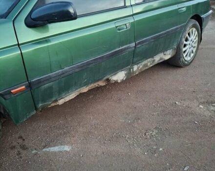 Зеленый Пежо 605, объемом двигателя 2.96 л и пробегом 777 тыс. км за 900 $, фото 1 на Automoto.ua