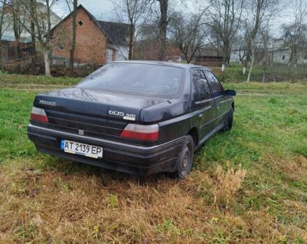 Зеленый Пежо 605, объемом двигателя 2 л и пробегом 350 тыс. км за 1350 $, фото 3 на Automoto.ua