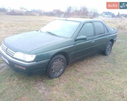 Зеленый Пежо 605, объемом двигателя 2 л и пробегом 480 тыс. км за 1500 $, фото 2 на Automoto.ua