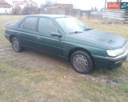 Зеленый Пежо 605, объемом двигателя 2 л и пробегом 480 тыс. км за 1500 $, фото 4 на Automoto.ua