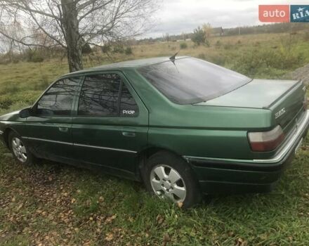 Зеленый Пежо 605, объемом двигателя 2 л и пробегом 121 тыс. км за 1150 $, фото 3 на Automoto.ua