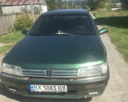 Зелений Пежо 605, об'ємом двигуна 2 л та пробігом 1 тис. км за 1850 $, фото 1 на Automoto.ua