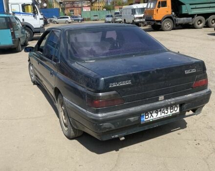 Зеленый Пежо 605, объемом двигателя 2 л и пробегом 450 тыс. км за 432 $, фото 1 на Automoto.ua