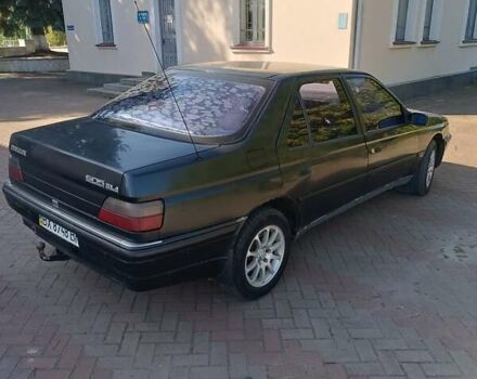 Зеленый Пежо 605, объемом двигателя 2.09 л и пробегом 380 тыс. км за 1800 $, фото 1 на Automoto.ua
