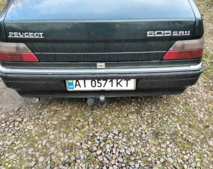 Зеленый Пежо 605, объемом двигателя 3 л и пробегом 100 тыс. км за 1427 $, фото 2 на Automoto.ua