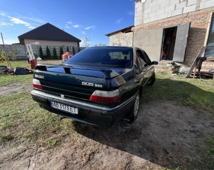 Зеленый Пежо 605, объемом двигателя 2 л и пробегом 443 тыс. км за 1100 $, фото 1 на Automoto.ua