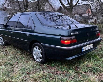 Зеленый Пежо 605, объемом двигателя 2 л и пробегом 352 тыс. км за 1250 $, фото 3 на Automoto.ua