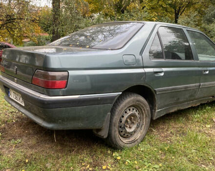 Зеленый Пежо 605, объемом двигателя 3 л и пробегом 372 тыс. км за 1500 $, фото 4 на Automoto.ua