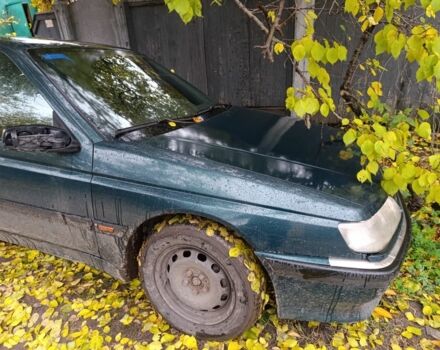 Зеленый Пежо 605, объемом двигателя 2.1 л и пробегом 375 тыс. км за 1500 $, фото 3 на Automoto.ua