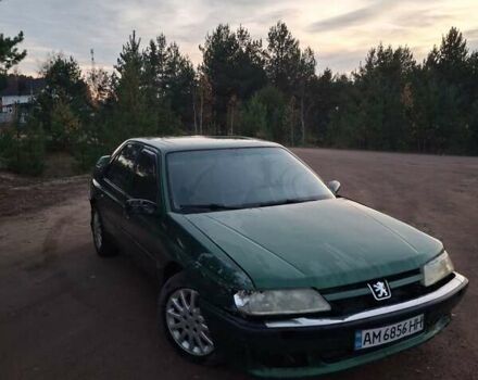 Зеленый Пежо 605, объемом двигателя 2.96 л и пробегом 777 тыс. км за 900 $, фото 1 на Automoto.ua