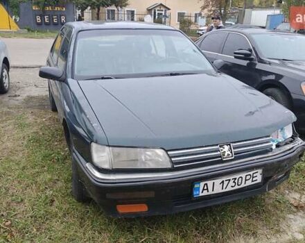 Пежо 605 1990 в Броварах на Automoto.ua Зеленый Пежо 605, объемом двигателя 2.98 л и пробегом 290 тыс. км за 949 $, фото 1 на Automoto.ua