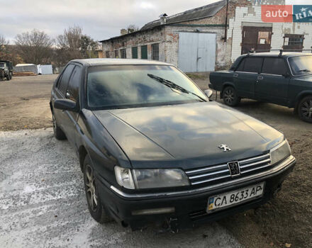 Зеленый Пежо 605, объемом двигателя 2 л и пробегом 356 тыс. км за 1120 $, фото 1 на Automoto.ua