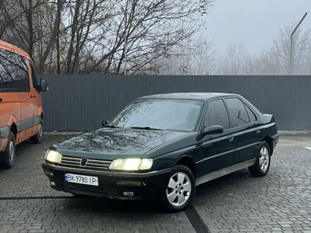 Зеленый Пежо 605, объемом двигателя 2 л и пробегом 300 тыс. км за 950 $, фото 1 на Automoto.ua