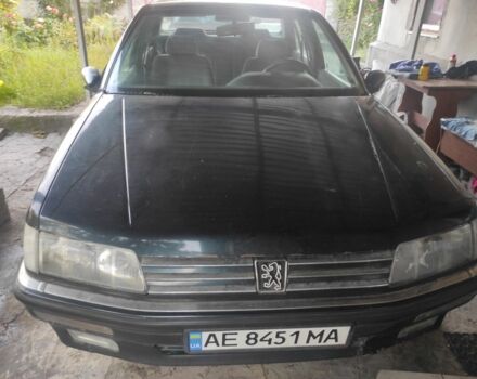 Зеленый Пежо 605, объемом двигателя 2 л и пробегом 320 тыс. км за 900 $, фото 1 на Automoto.ua