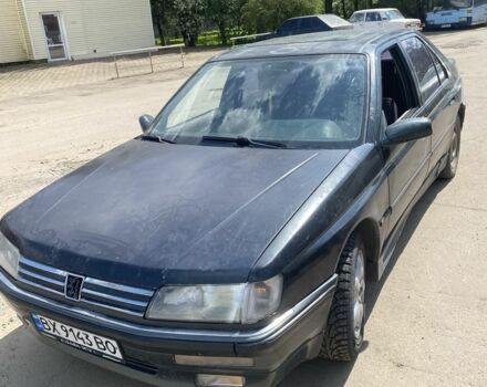 Зеленый Пежо 605, объемом двигателя 2 л и пробегом 450 тыс. км за 432 $, фото 1 на Automoto.ua