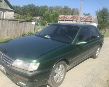 Зелений Пежо 605, об'ємом двигуна 2 л та пробігом 1 тис. км за 1850 $, фото 1 на Automoto.ua