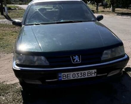Зеленый Пежо 605, объемом двигателя 2 л и пробегом 30 тыс. км за 2000 $, фото 1 на Automoto.ua