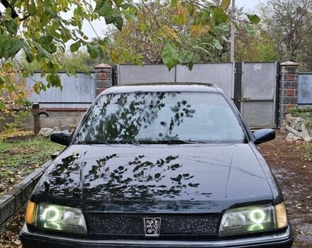 Зеленый Пежо 605, объемом двигателя 3 л и пробегом 286 тыс. км за 1280 $, фото 1 на Automoto.ua