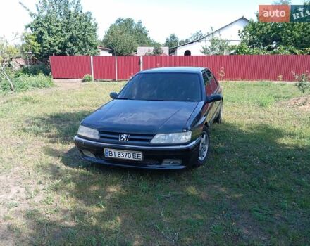 Зеленый Пежо 605, объемом двигателя 3 л и пробегом 340 тыс. км за 2700 $, фото 1 на Automoto.ua