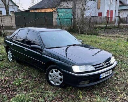 Зеленый Пежо 605, объемом двигателя 2 л и пробегом 352 тыс. км за 1250 $, фото 1 на Automoto.ua