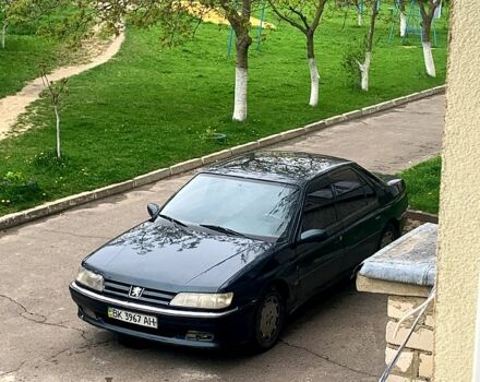 Зелений Пежо 605, об'ємом двигуна 2 л та пробігом 340 тис. км за 1850 $, фото 1 на Automoto.ua