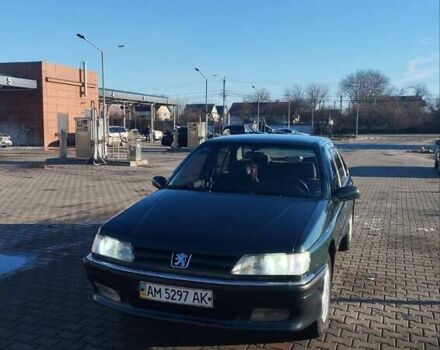 Зелений Пежо 605, об'ємом двигуна 2 л та пробігом 398 тис. км за 2300 $, фото 1 на Automoto.ua